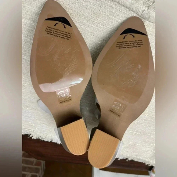 Free People Wilder Pointed Toe Leather Booties Size EU 37 US 6 White Western New - Picture 6 of 16